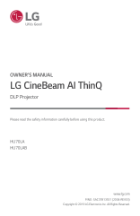 LG CineBeam AI ThinQ